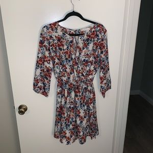 Size Large Lush Multicolor Floral Dress